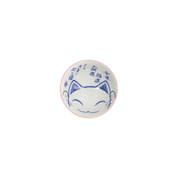 Reisschale Kawaii Lucky Cat Rosa, Porzellan, Ø 11,5 × 6 cm, 300 ml, Art.-Nr. 33211