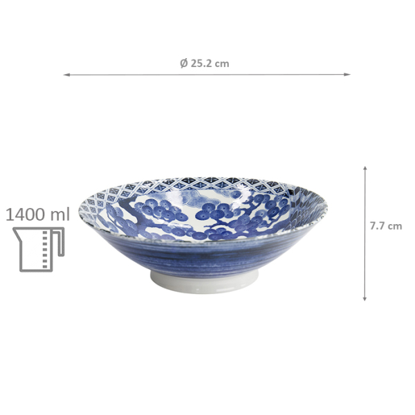 TDS, Ramen Schale Geschenkset, Hawk, Ø 25,2x7,7cm 1400ml, Art.-Nr. 33231