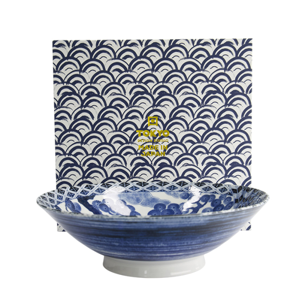 TDS, Ramen Bowl Giftset 2 Pcs, Hawk, Ø 25.2x7.7cm 1400ml, Item No. 33231