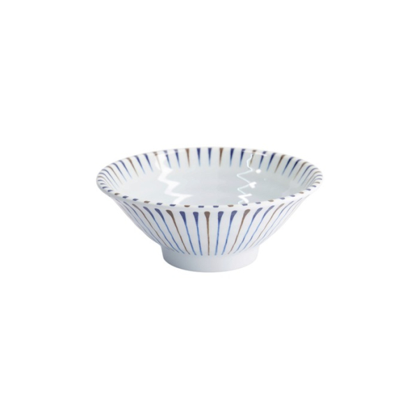 Ramen Bowl Tokusa White, Melamine, Ø 18.9 × 7.5 cm, 900 ml, Item No. 33274