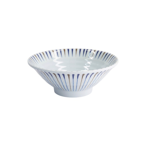 Ramenschale Tokusa Weiß, Melamin, Ø 21,7 × 8,3 cm, 1,2 l, Art.-Nr. 33275