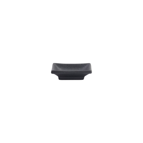Sauce Bowl Yuzu Black, Porcelain, 10 × 6 × 2.3 cm, Item No. 33279