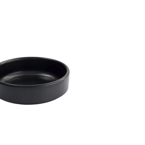 Teller Iwate Black, Melamin, Ø 12,7 × 4 cm, Art.-Nr. 33280
