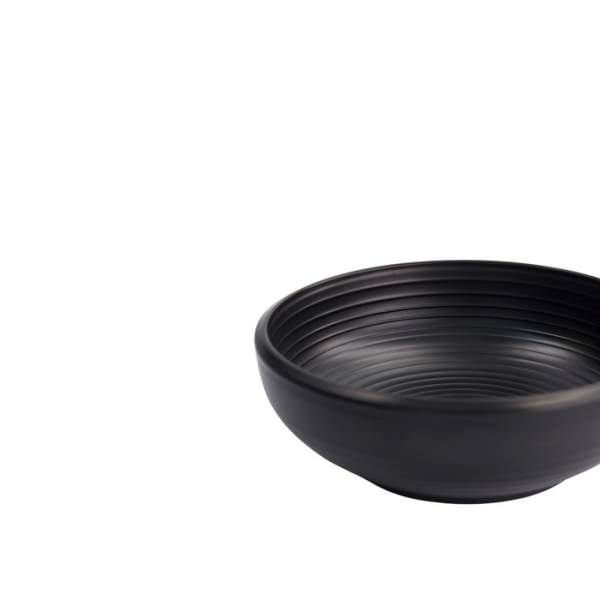 Salad Bowl Iwate Black, Melamine, Ø 16.4 × 5.8 cm, 700 ml, Item No. 33281