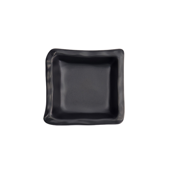 TDS, Sauce Bowl, Melamine Iwate Black, 9x8.5x2.5cm 80ml, Item No. 33285