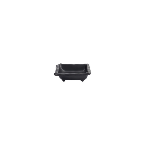 Saucenschale Iwate Black, Melamin, 9 × 8,5 × 2,5 cm, 80 ml, Art.-Nr. 33285