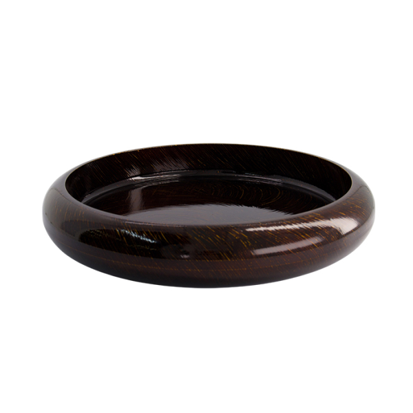TDS, Sushi Oke, Gold Wood, Außen 37 x 6,9 cm Innen 31,3 x 5 cm, Braun/Gold - Art Nr. 33304