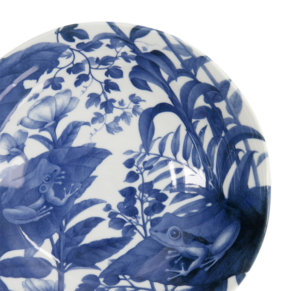 TDS, Pasta Plate, Wa, Frog, Ø 25.3x5.2cm - Item No. 33489