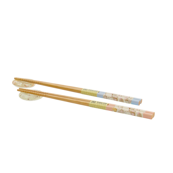TDS, Chopstick Gift Set, 4 pcs, Kawaii Cats, Item No. 33517