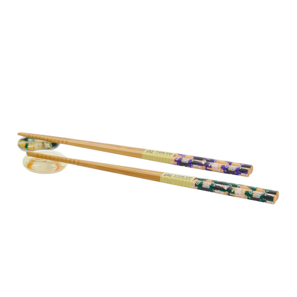 TDS, Chopstick Gift Set, 4 pcs, Shiba, Item No. 33518