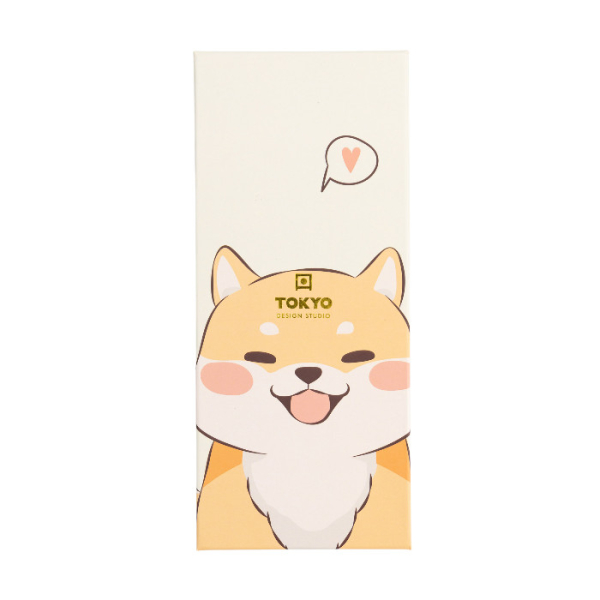 TDS, Chopstick Gift Set, 4 pcs, Shiba, Item No. 33518