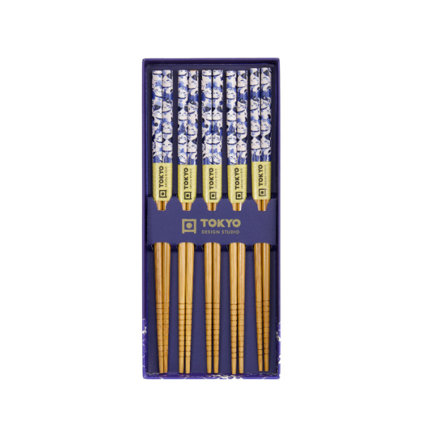TDS, Chopstick Gift Set, Lucky Cat , 5 pair, Item No. 33522