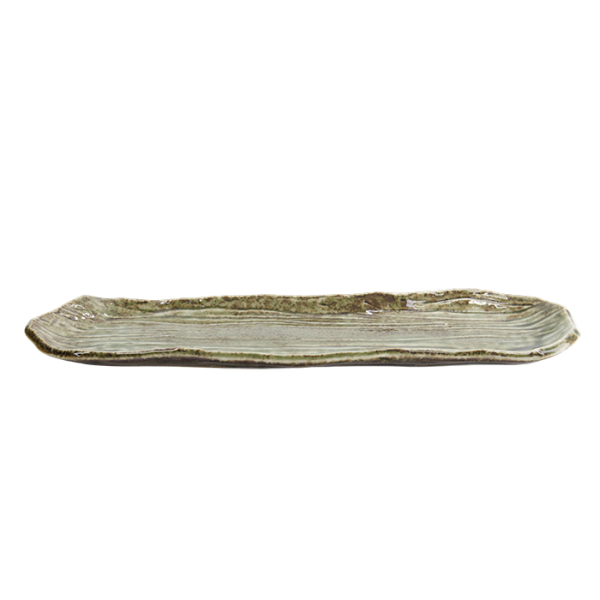 TDS, Teller, Yamasan Shinryoku, Grün, 33,5x11,5x2cm, Art.-Nr. 33544