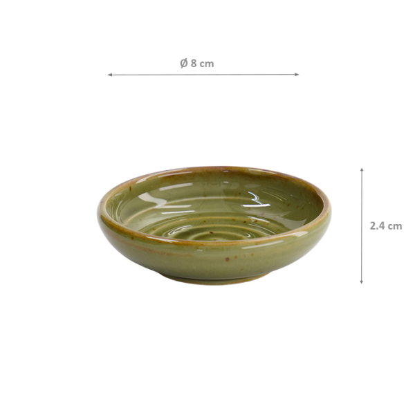 TDS, Saucenschale, Oribe, Grün, Ø 8x2,4 cm- Art Nr. 33554