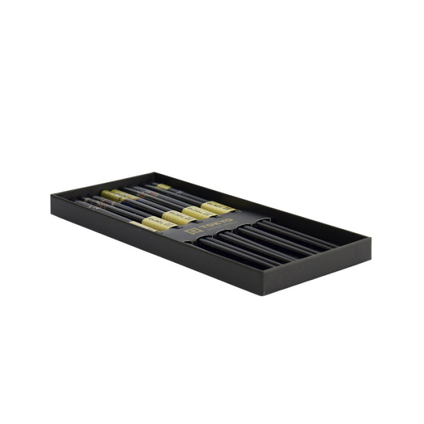 TDS, 5 Paar Essstäbchen, Geshenkset, Crane, Art.-Nr. 33618