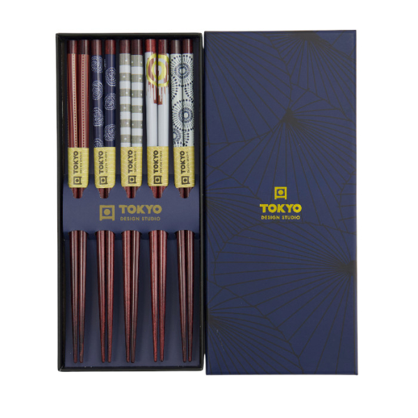 TDS, Essstäbchen Geschenkset 5 Paar, Umbrella, Art.-Nr. 33620