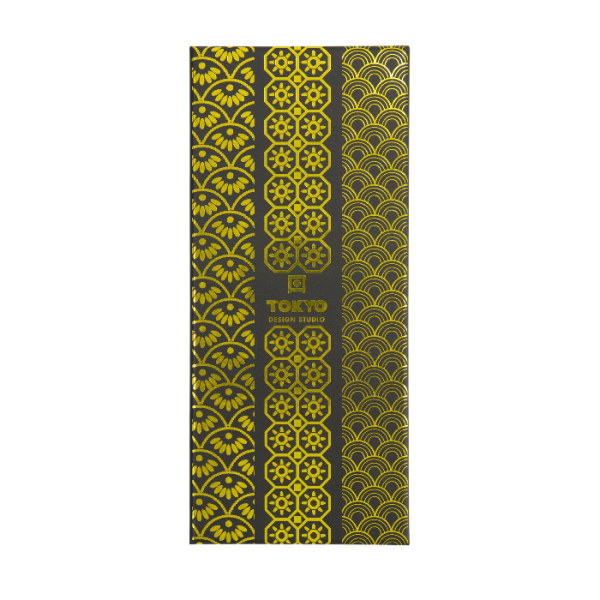 TDS, 5 Paar Essstäbchen, Geshenkset, Gold, Art.-Nr. 33621