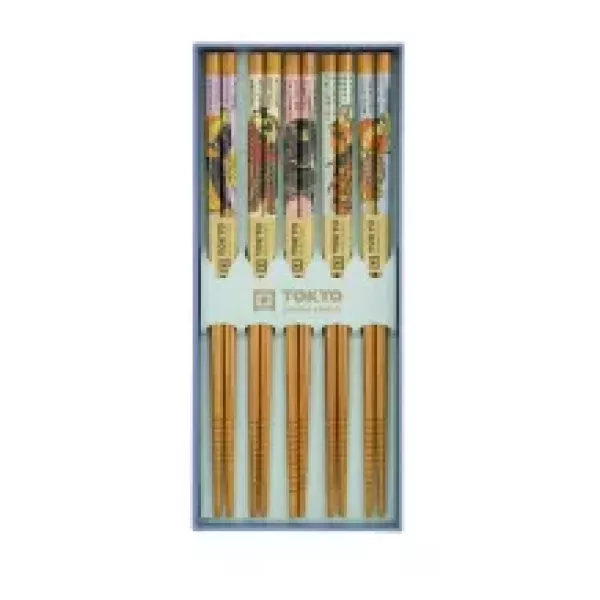TDS, 5 Paar Essstäbchen Geschenkset, Sumo, Art.-Nr. 33624