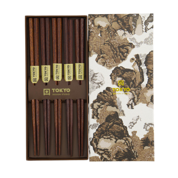TDS, 5 Paar Essstäbchen Geschenkset, Art.-Nr. 33636