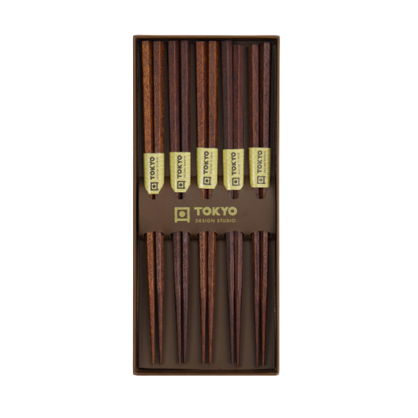 TDS, 5 Paar Essstäbchen Geschenkset, Art.-Nr. 33636