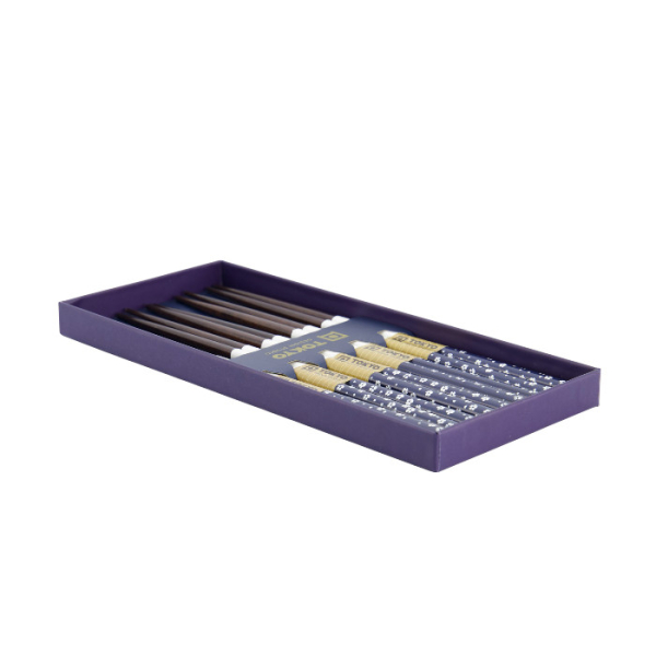 TDS, 5 Paar Essstäbchen Geschenkset, Blue Plum, Art.-Nr. 33639