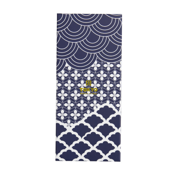 TDS, Chopstick Gift Set, Blue Wave, 5 pair, Item No. 33641