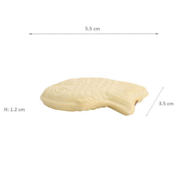 TDS, Kawaii Chopsticks Rest, Taiyaki, 5.5x3.5x1.2cm, Item No. 33644