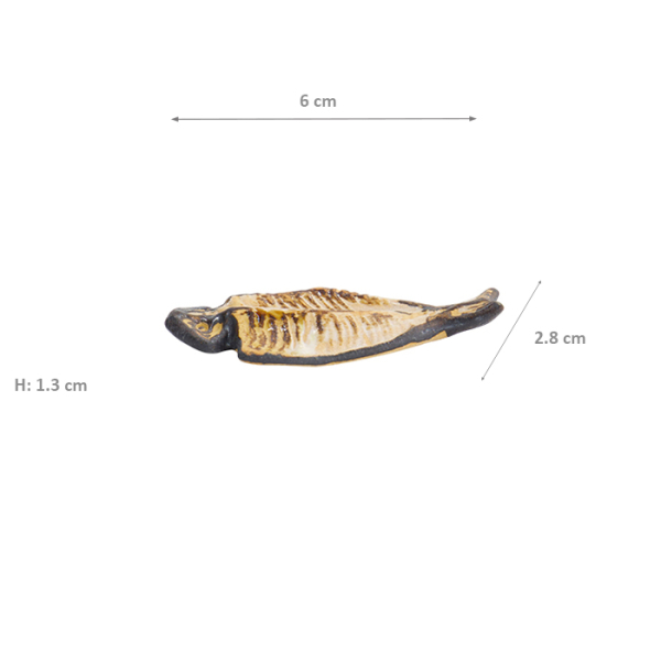 TDS, Kawaii Essstäbchenablage, Aji Fish, 6x2,8x1,3cm, Art Nr. 33655