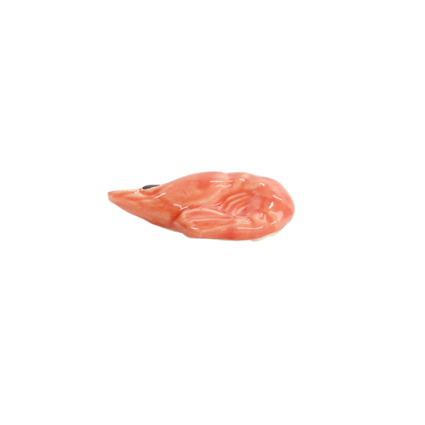 TDS, Kawaii Chopstick Rest, Shrimp, 4.7x2.7x1.3cm, Item No. 33657