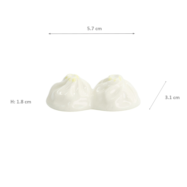 TDS, Kawaii Essstäbchenablage, Xiaolongbao, 5,7x3,1x1,8cm, Art.-Nr. 33664