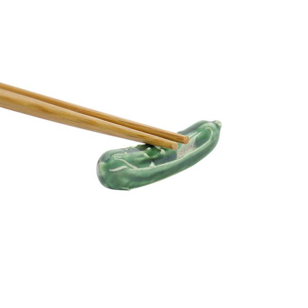TDS, Kawaii Essstäbchenablage, Cucumber, 6,4x1,6x1,8cm, Art.-Nr. 33670