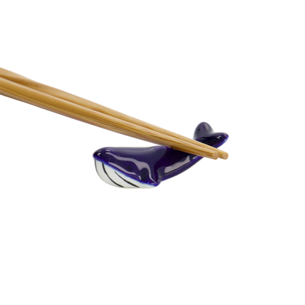 TDS, Kawaii Chopstick Rest, Whale, 5.8x2.7x2cm, Item No. 33675