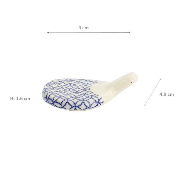 TDS, Kawaii Essstäbchenablage, Fan Shippo, 4x4,9x1,6cm, Art Nr. 33687