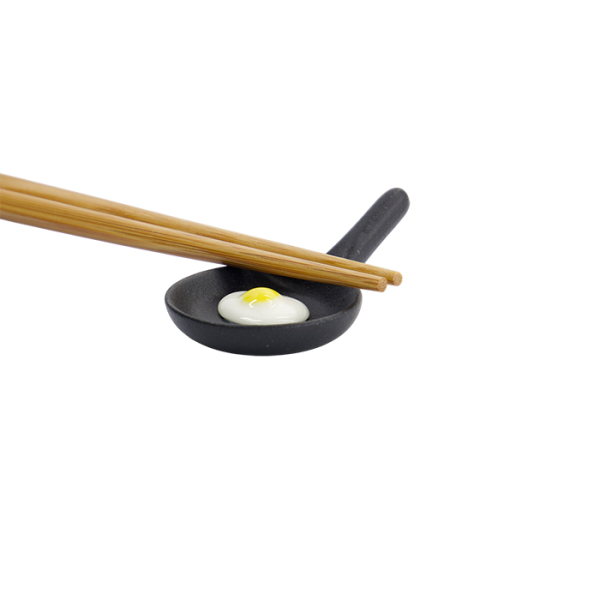 TDS, Kawaii Chopstick Rest, Pan with Egg, 6.7x4.3x2.1cm, Item No. 33688