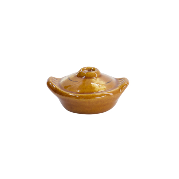 TDS, Kawaii Essstäbchenablage, Donabe Pot, 4,6x3,7x2,1cm, Art.-Nr. 33689
