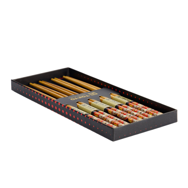TDS, 5 Paar Essstäbchen-Geschenkset, Daruma, Art.-Nr. 33701