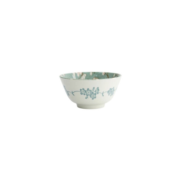 Schale Fujisakura Grün, Porzellan, Ø 12 × 6,4 cm, 300 ml, Art.-Nr. 33708
