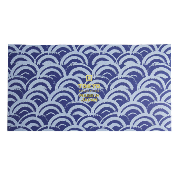 TDS, Tayo Bowl Giftset, Natsu,  2 Pcs w/Chopsticks, Blue/White, Ø 15.5x7cm 500ml, Item No. 33780