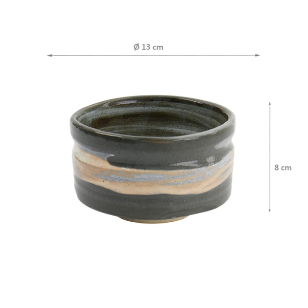 TDS, Matcha Schale, Unmon, Ø 13x8cm, 500ml, Art.-Nr. 33908