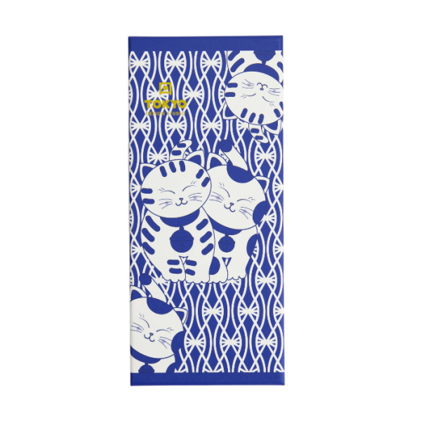 TDS, 5 Chopstick Giftset, Neko Cat Blue, Item No. 33935