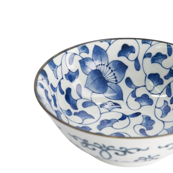 TDS, Ramen Bowl Gift Set, Blue, 2 pcs., Ø 19x7.5cm 1100ml, Item No. 33941