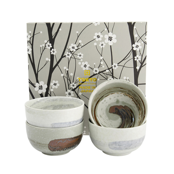 TDS, Schale Geschenkset, 4 Stk, Hayase Naruto, Ø 13x7cm, 550ml Art.-Nr. 33943