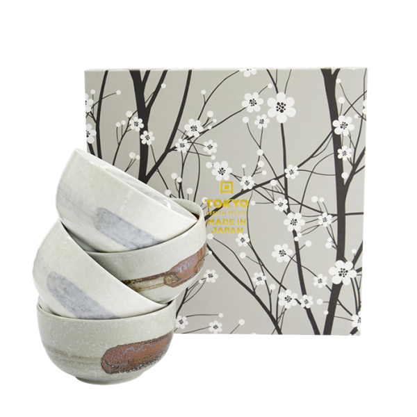 TDS, Schale Geschenkset, 4 Stk, Hayase Naruto, Ø 13x7cm, 550ml Art.-Nr. 33943