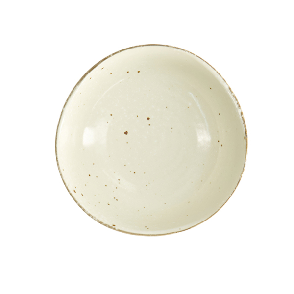 TDS, Oval Bowl, Shirogesho, Ø 13.8x5.4 cm, 300ml, Beige, Item No. 33964