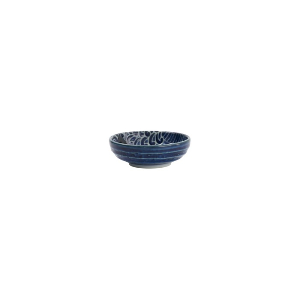Saucenschale Kawaii Whale Blau, Porzellan, Ø 9,5 × 3 cm, Art.-Nr. 34010