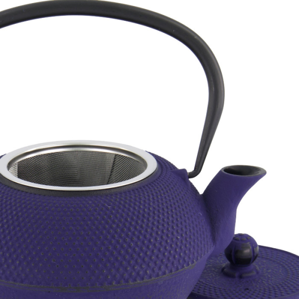 TDS, WY Teekanne aus Gusseisen, Arare, Blau, 1,2 L, Art-Nr. 34031