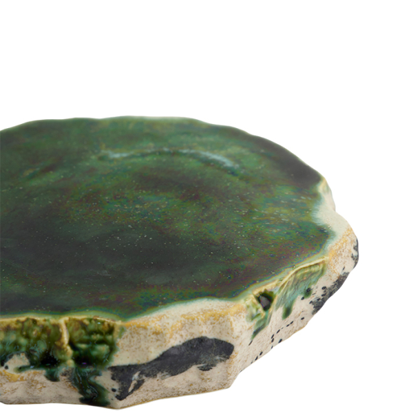 TDS, Mino Craft Rock Teller, Grün, Ø 17,5x5,8cm, Art.-Nr. 34036