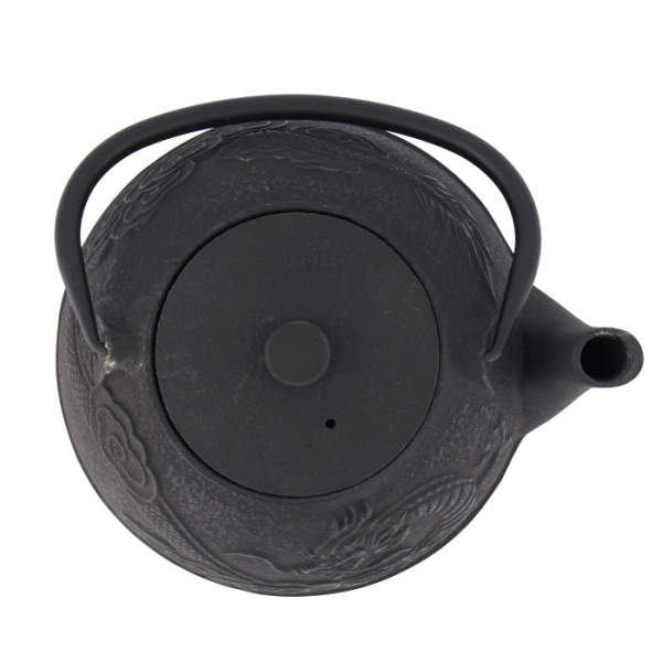 TDS, WY Teekanne aus Gusseisen, Dragon RH, Schwarz, 1,2 L, Art-Nr. 34149