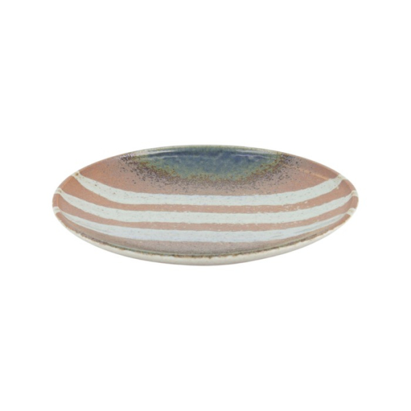 Teller Suisho Aka-cha Braun, Porzellan, Ø 26 × 3,4 cm, Art.-Nr. 34250