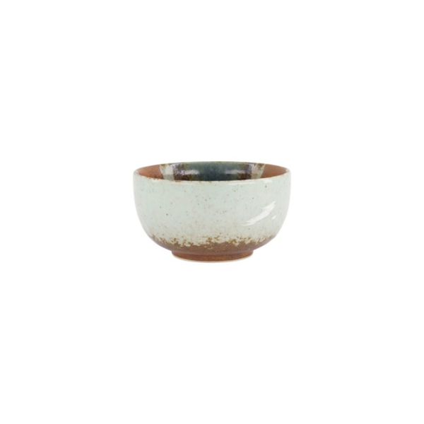 Bowl Suisho Aka-cha Brown, Porcelain, Ø 13 × 7 cm, 550 ml, Item No. 34252